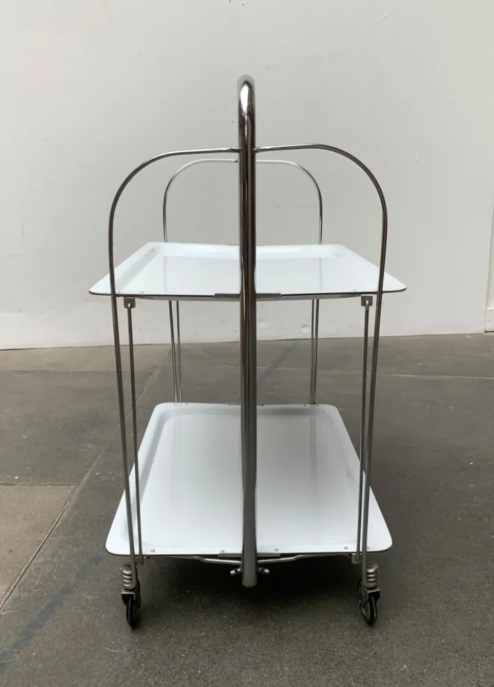 Pamono Vintage Foldable Service Cart by Raquer, 1970s Sale