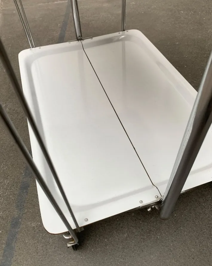 Pamono Vintage Foldable Service Cart by Raquer, 1970s Sale