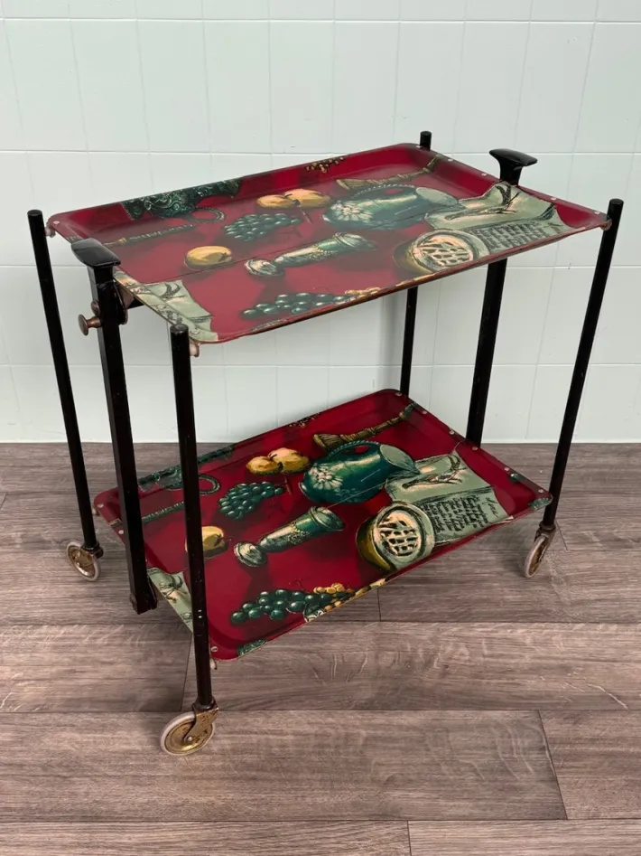 Pamono Vintage Folding Bar Cart, 1960s Outlet