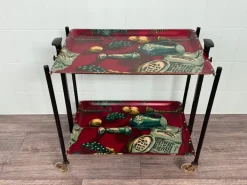 Pamono Vintage Folding Bar Cart, 1960s Outlet