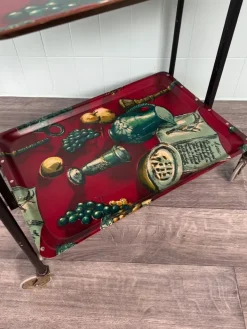 Pamono Vintage Folding Bar Cart, 1960s Outlet