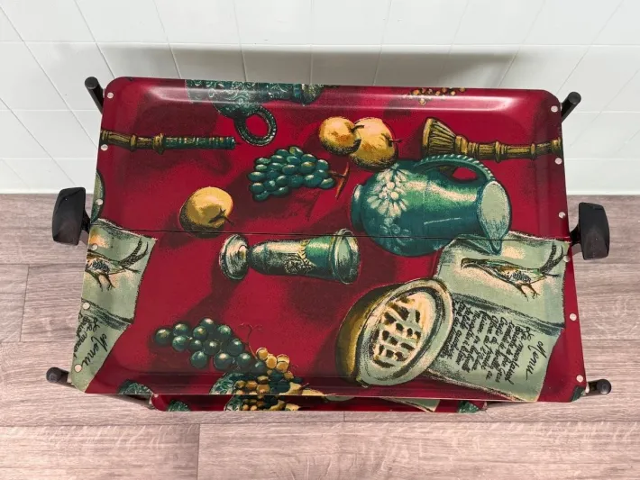 Pamono Vintage Folding Bar Cart, 1960s Outlet