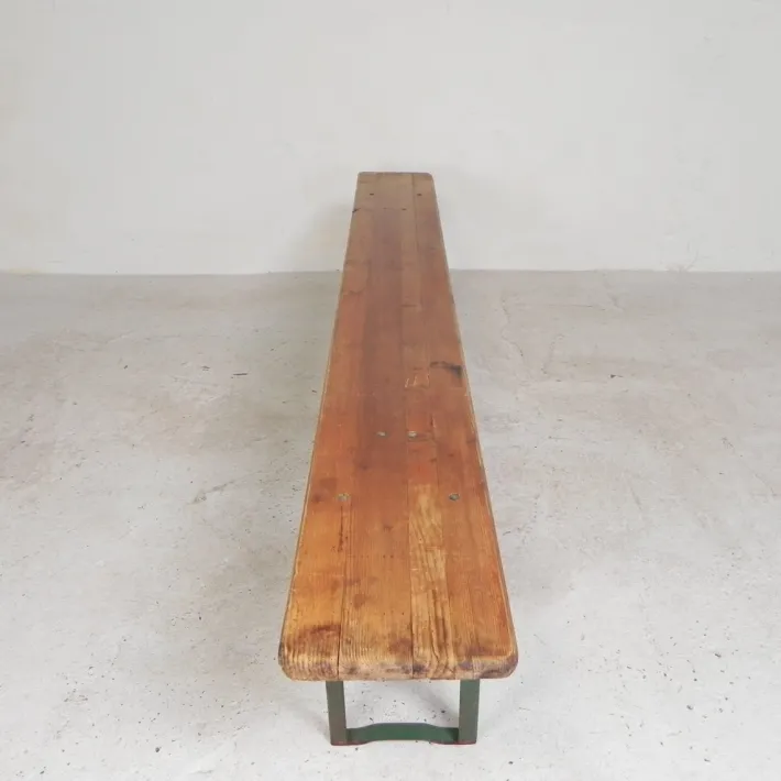 Pamono Vintage Folding Bench, 1960s New
