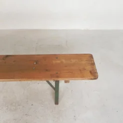 Pamono Vintage Folding Bench, 1960s New