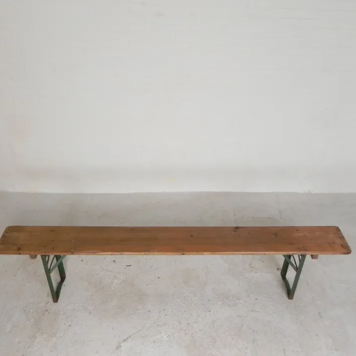 Pamono Vintage Folding Bench, 1960s New