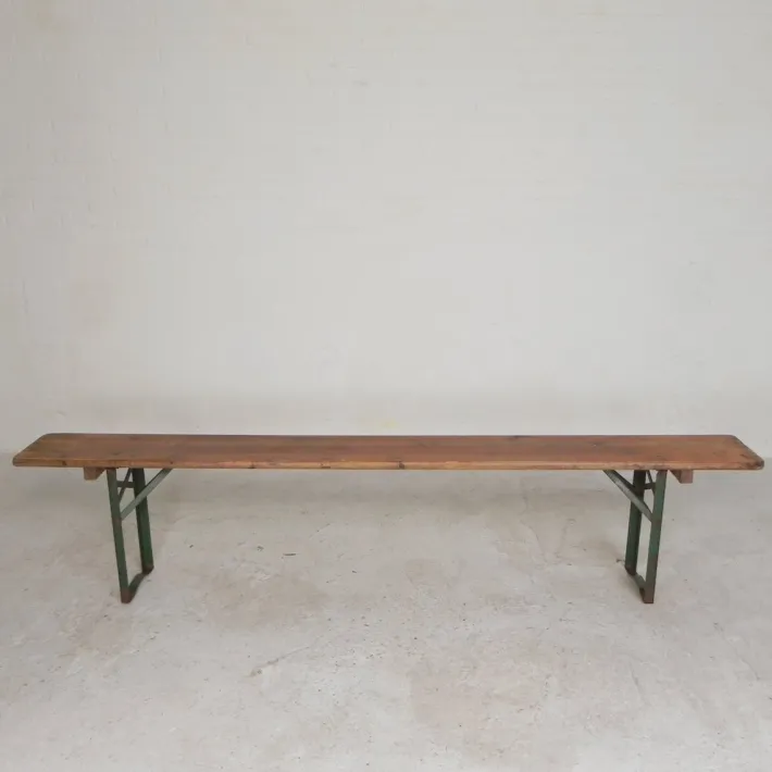 Pamono Vintage Folding Bench, 1960s New