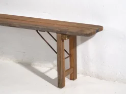 Pamono Vintage Folding Benches in Pine, 1950