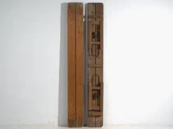 Pamono Vintage Folding Benches in Pine, 1950