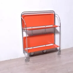 Pamono Vintage Folding Food Trolley, 1950s-1960s Discount