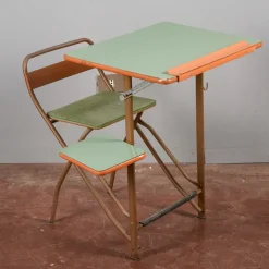 Pamono Vintage Folding School Desk Best