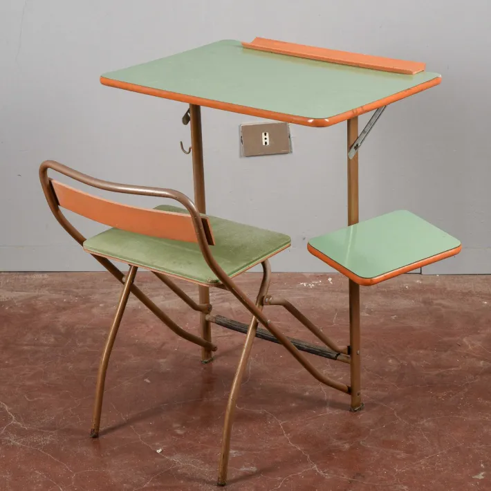 Pamono Vintage Folding School Desk Best