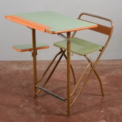 Pamono Vintage Folding School Desk Best