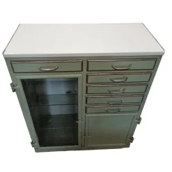 Pamono Vintage French Art Deco Dentist Cabinet, 1920s Discount