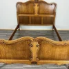 Pamono Vintage French Bed Frame in Oak