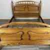 Pamono Vintage French Bed Frame in Oak Best