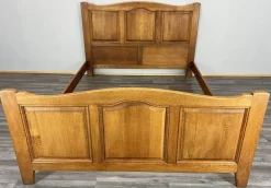 Pamono Vintage French Bed Frame in Oak Sale