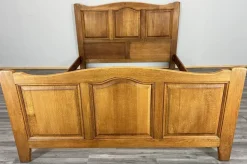 Pamono Vintage French Bed Frame in Oak Sale