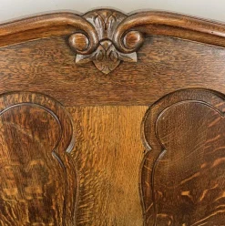 Pamono Vintage French Bed Frame in Oak Sale