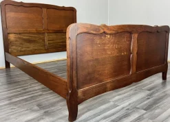 Pamono Vintage French Bed Frame in Oak Online