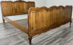 Pamono Vintage French Bed Frame in Oak Clearance