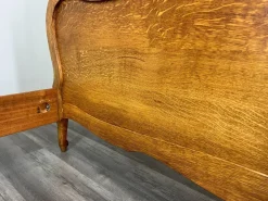 Pamono Vintage French Bed Frame in Oak Outlet