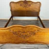 Pamono Vintage French Bed Frame in Oak New