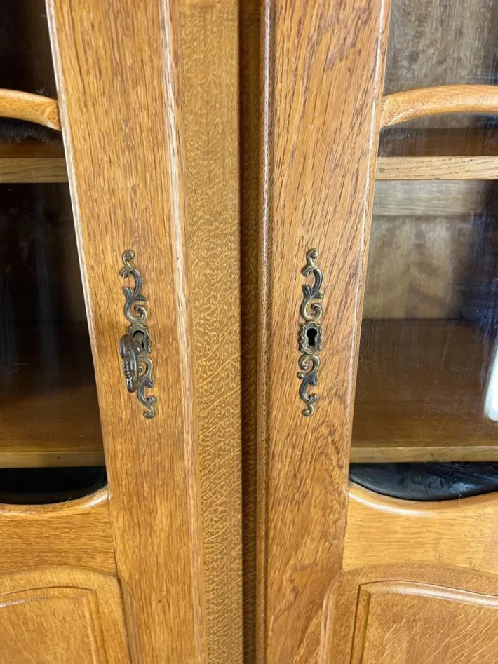 Pamono Vintage French Bookcase in Oak Discount