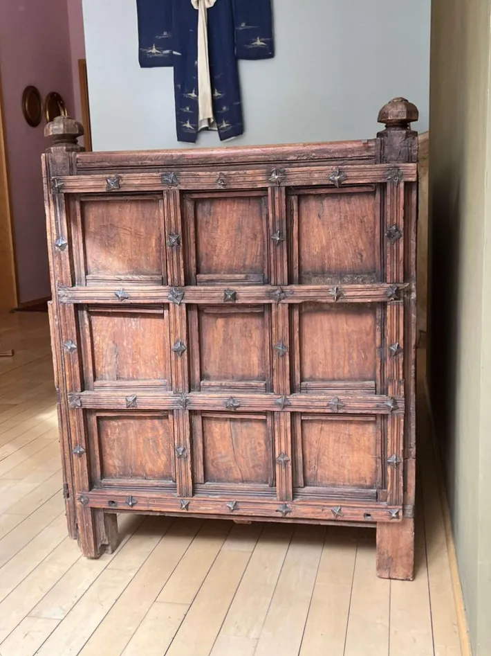 Pamono Vintage French Brown Bench Sale