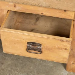 Pamono Vintage French Butchers Block Table, 1920 Online