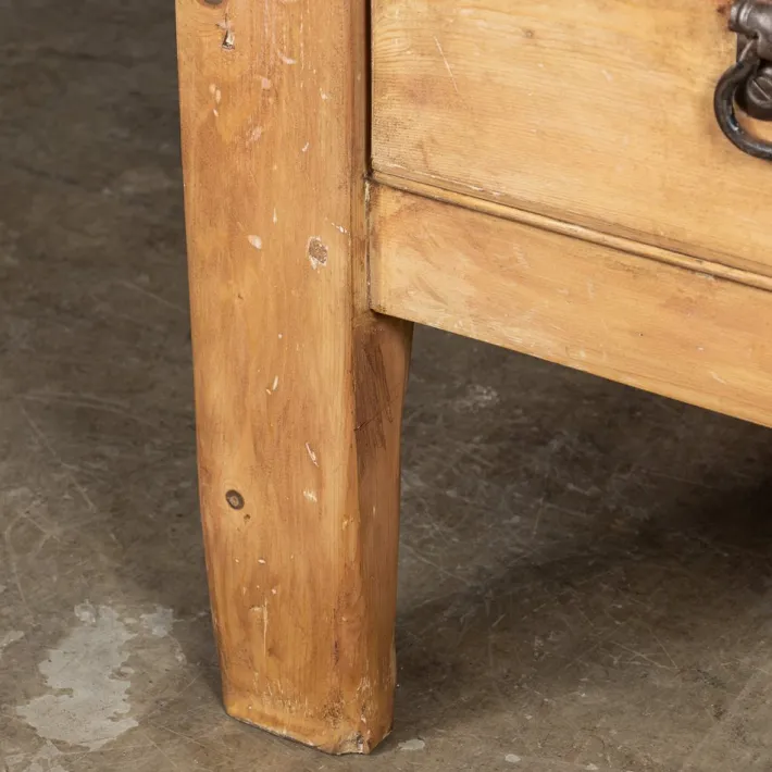 Pamono Vintage French Butchers Block Table, 1920 Online