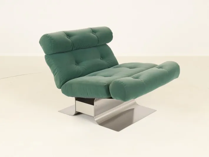 Pamono Vintage French Chaise Lounge by François Monnet for Kappa, 1970s Outlet