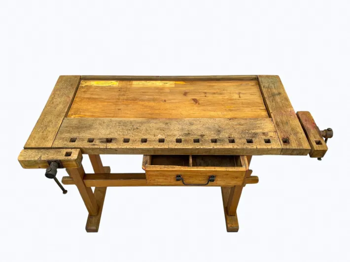 Pamono Vintage French Children's Carpenter Workbench, 1950s Clearance