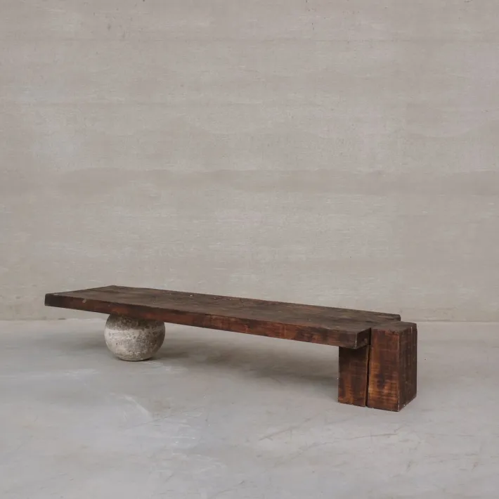 Pamono Vintage French Coffee Table, 1950s