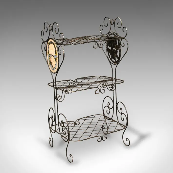 Pamono Vintage French Decorative Planter Stand, 1950s Hot