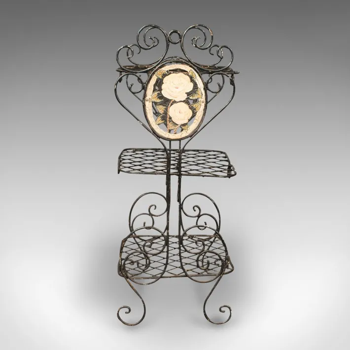 Pamono Vintage French Decorative Planter Stand, 1950s Hot