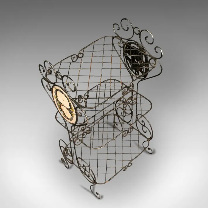 Pamono Vintage French Decorative Planter Stand, 1950s Hot