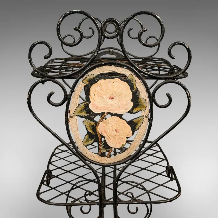 Pamono Vintage French Decorative Planter Stand, 1950s Hot