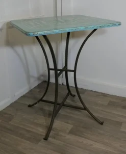 Pamono Vintage French Enamel Bistro Table, 1950s Clearance