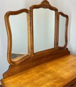 Pamono Vintage French Louis Dressing Table with Mirror Online