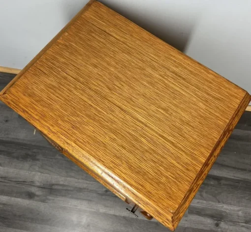 Pamono Vintage French Louis XVI Style Oak Bedside Tables, Set of 2 Discount