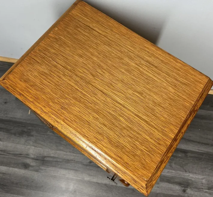 Pamono Vintage French Louis XVI Style Oak Bedside Tables, Set of 2 Discount
