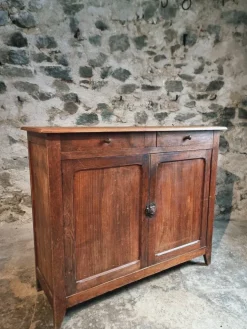 Pamono Vintage French Oak and Poplar Buffet, 1920s Hot
