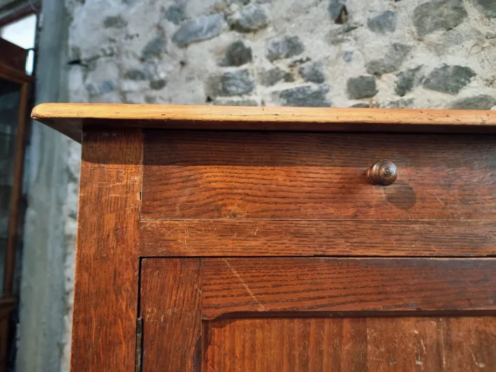 Pamono Vintage French Oak and Poplar Buffet, 1920s Hot