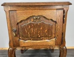 Pamono Vintage French Oak Bedside Tables, Set of 2 Best