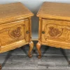 Pamono Vintage French Oak Bedside Tables, Set of 2 Best