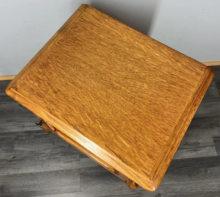 Pamono Vintage French Oak Bedside Tables, Set of 2 Best