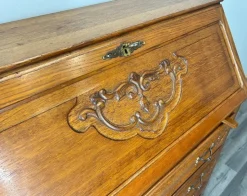 Pamono Vintage French Oak Secretaire New