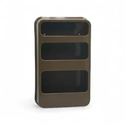 Pamono Vintage French Plastra Wall Shelves in Brown Plastic by Jean-Lin Viaud for Prisunic, 1970s