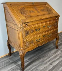 Pamono Vintage French Secretaire in Oak Outlet
