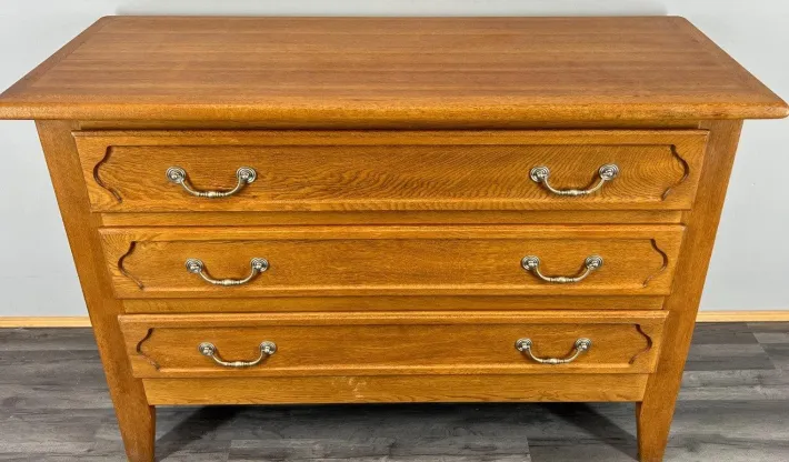 Pamono Vintage French Style Oak Chest of Drawers Online